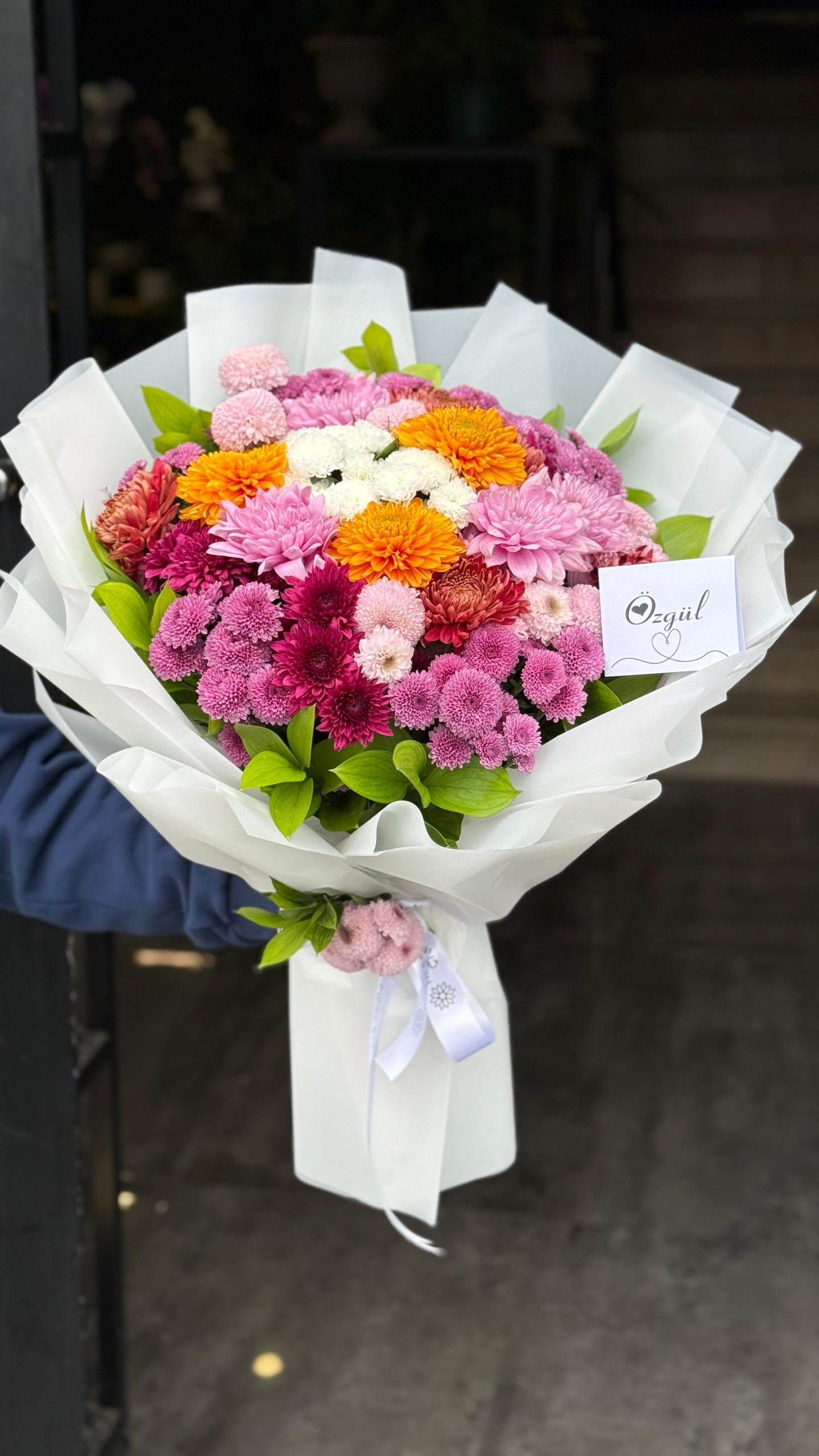 Renkli Kasımpatı Buketi